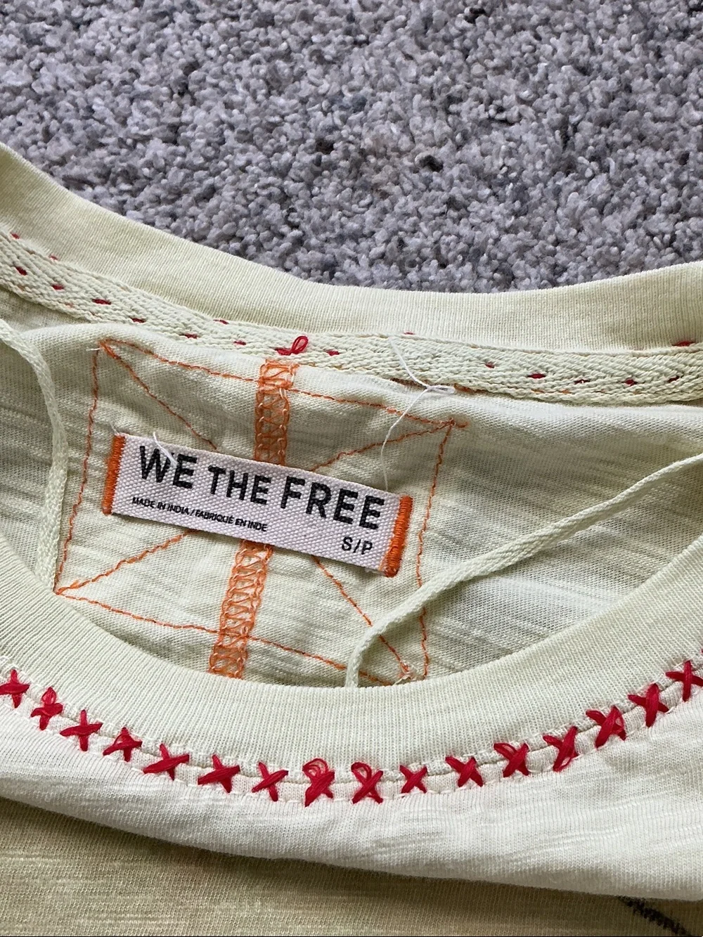 New We The Free By Free People In Spring Tomato Can Graphic Short Sleeve Tee